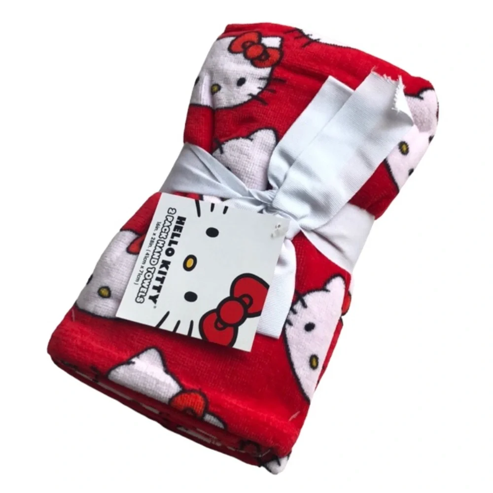 Hello Kitty Hand Towels